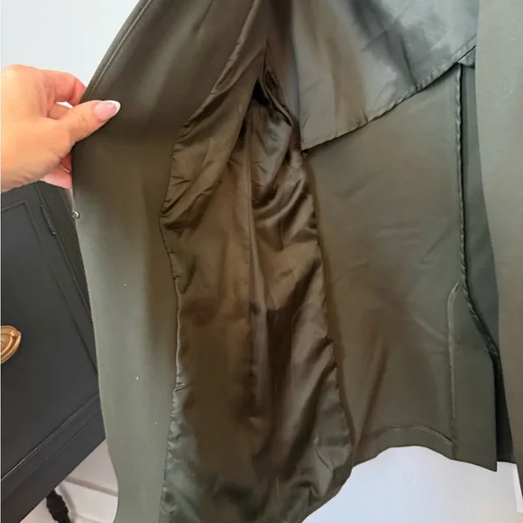 Banana Republic Olive Green Ponte Blazer - Picture 5 of 6